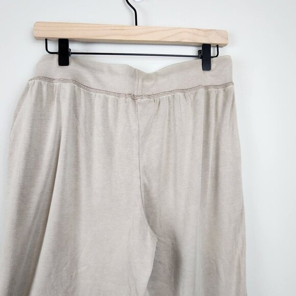 Koolaburra by UGG sz M wide leg cropped pants light brown tan - Picture 5 of 14